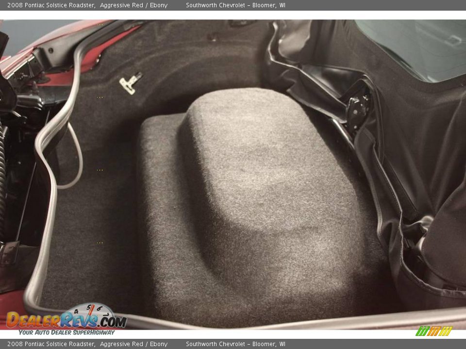 2008 Pontiac Solstice Roadster Aggressive Red / Ebony Photo #9