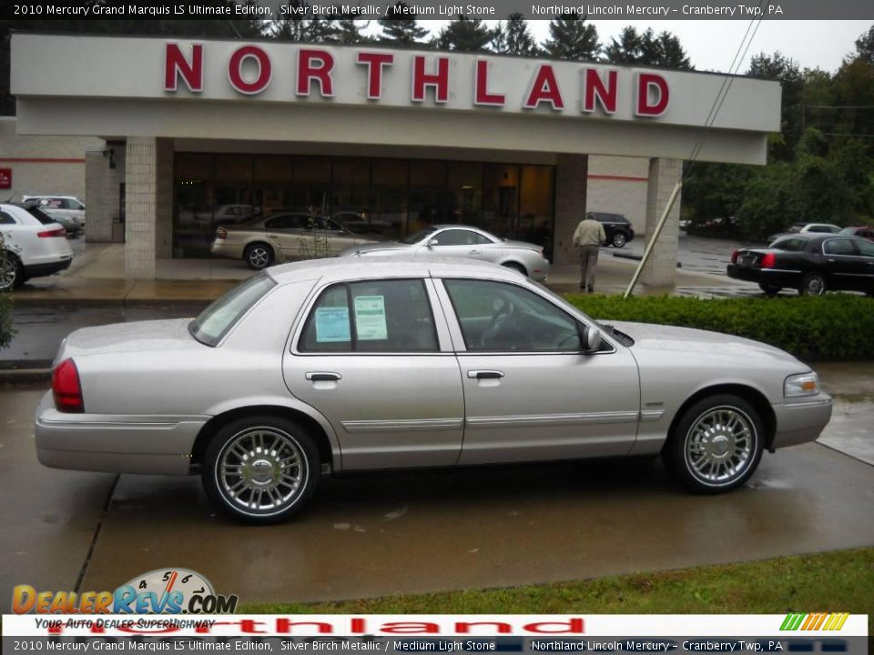 2010 Mercury Grand Marquis LS Ultimate Edition Silver Birch Metallic / Medium Light Stone Photo #1