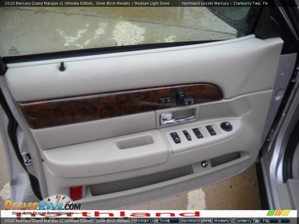 2010 Mercury Grand Marquis LS Ultimate Edition Silver Birch Metallic / Medium Light Stone Photo #6