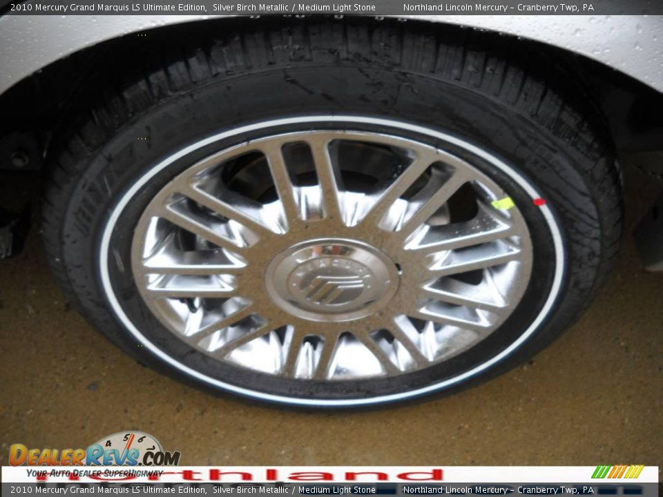 2010 Mercury Grand Marquis LS Ultimate Edition Silver Birch Metallic / Medium Light Stone Photo #13