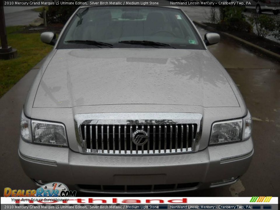 2010 Mercury Grand Marquis LS Ultimate Edition Silver Birch Metallic / Medium Light Stone Photo #15