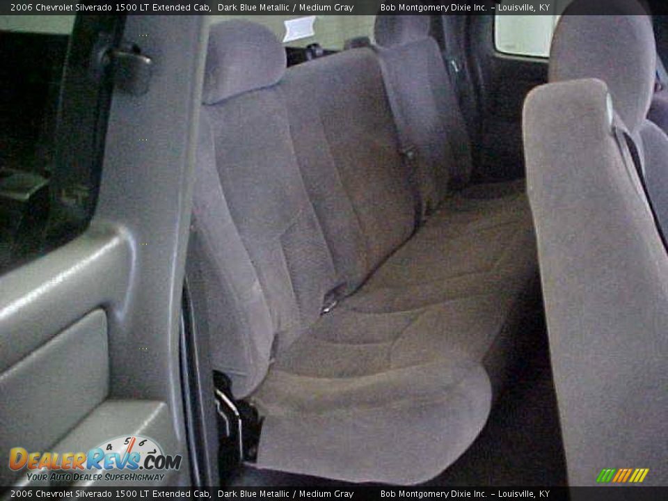 2006 Chevrolet Silverado 1500 LT Extended Cab Dark Blue Metallic / Medium Gray Photo #10