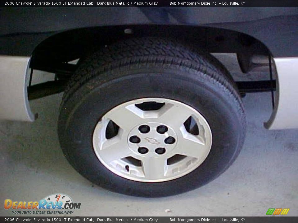 2006 Chevrolet Silverado 1500 LT Extended Cab Dark Blue Metallic / Medium Gray Photo #11