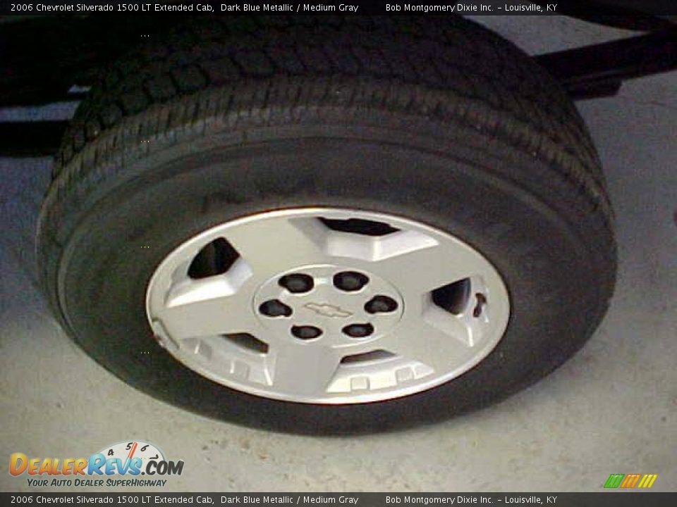 2006 Chevrolet Silverado 1500 LT Extended Cab Dark Blue Metallic / Medium Gray Photo #14