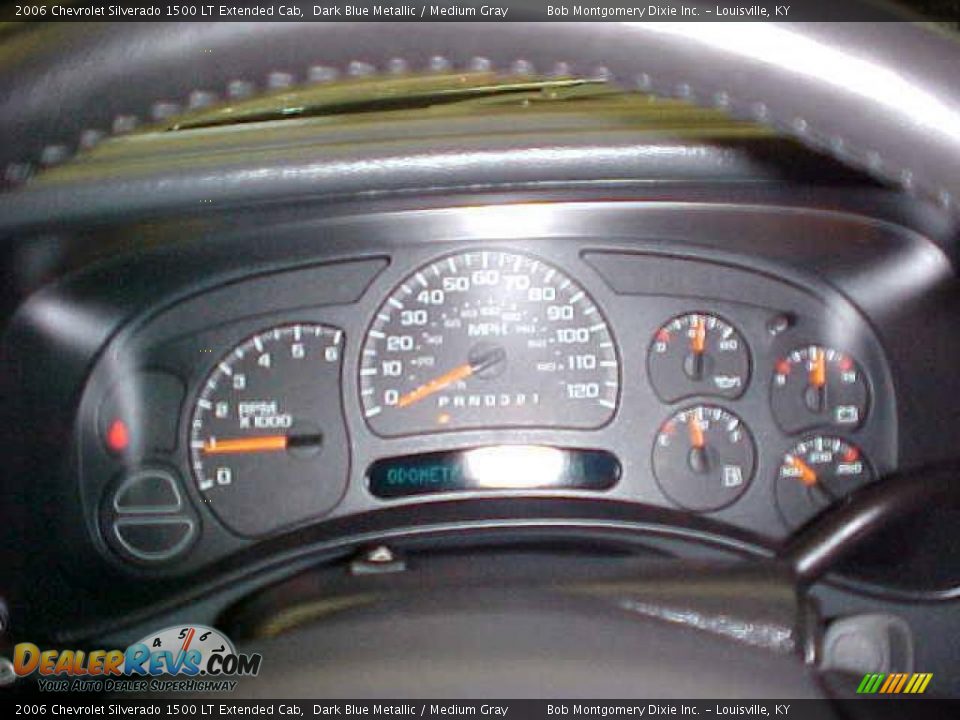 2006 Chevrolet Silverado 1500 LT Extended Cab Dark Blue Metallic / Medium Gray Photo #20