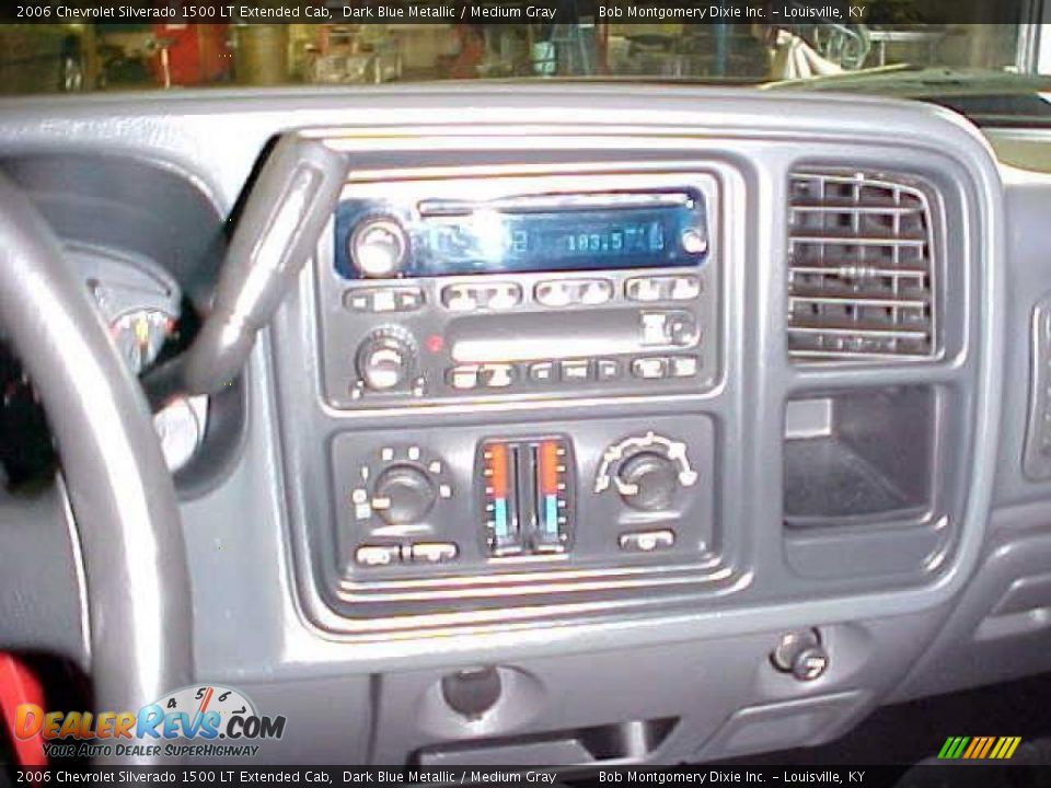 2006 Chevrolet Silverado 1500 LT Extended Cab Dark Blue Metallic / Medium Gray Photo #21