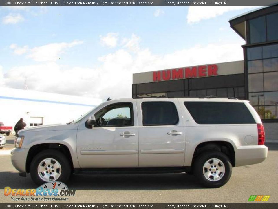 2009 Chevrolet Suburban LT 4x4 Silver Birch Metallic / Light Cashmere/Dark Cashmere Photo #1