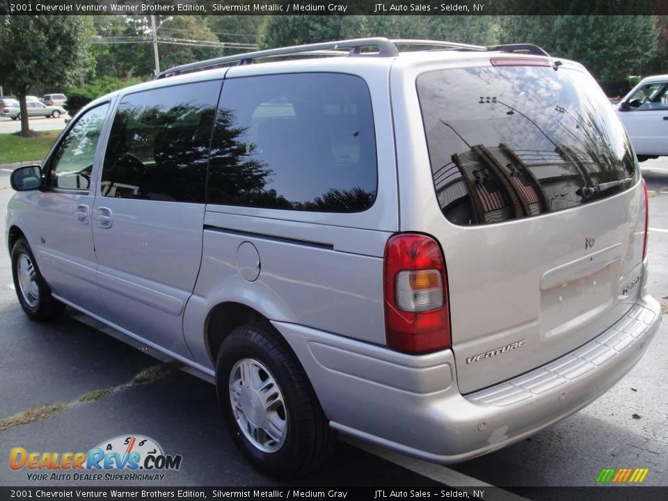 2001 Chevrolet Venture Warner Brothers Edition Silvermist Metallic / Medium Gray Photo #4