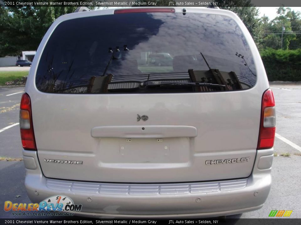 2001 Chevrolet Venture Warner Brothers Edition Silvermist Metallic / Medium Gray Photo #5