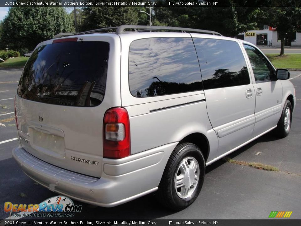 2001 Chevrolet Venture Warner Brothers Edition Silvermist Metallic / Medium Gray Photo #6
