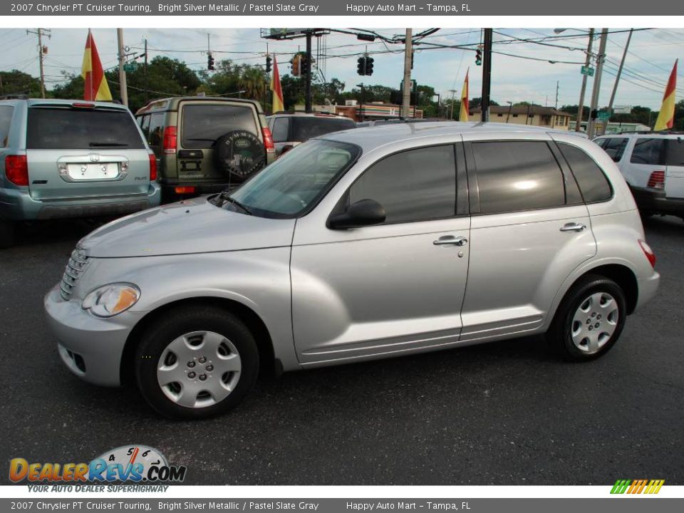 2007 Chrysler PT Cruiser Touring Bright Silver Metallic / Pastel Slate Gray Photo #1