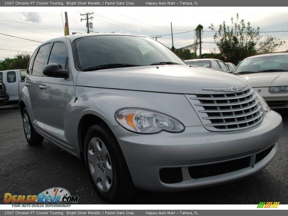 2007 Chrysler PT Cruiser Touring Bright Silver Metallic / Pastel Slate Gray Photo #4