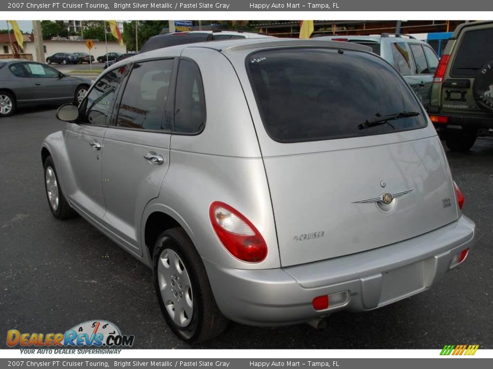 2007 Chrysler PT Cruiser Touring Bright Silver Metallic / Pastel Slate Gray Photo #5