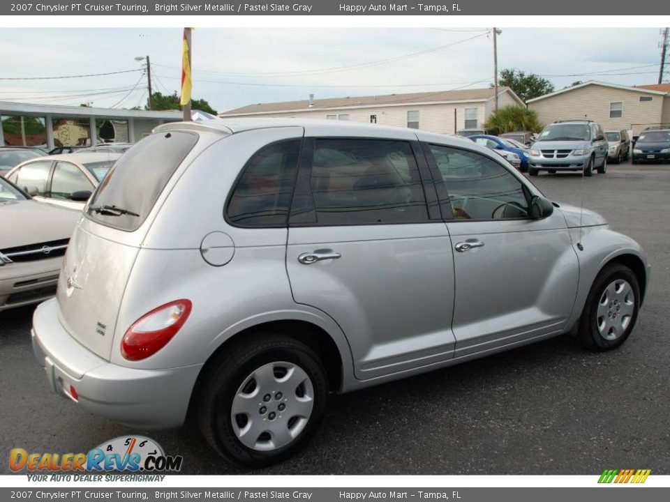2007 Chrysler PT Cruiser Touring Bright Silver Metallic / Pastel Slate Gray Photo #8