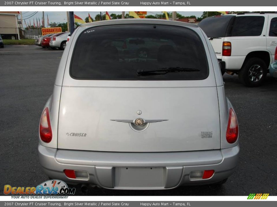 2007 Chrysler PT Cruiser Touring Bright Silver Metallic / Pastel Slate Gray Photo #10