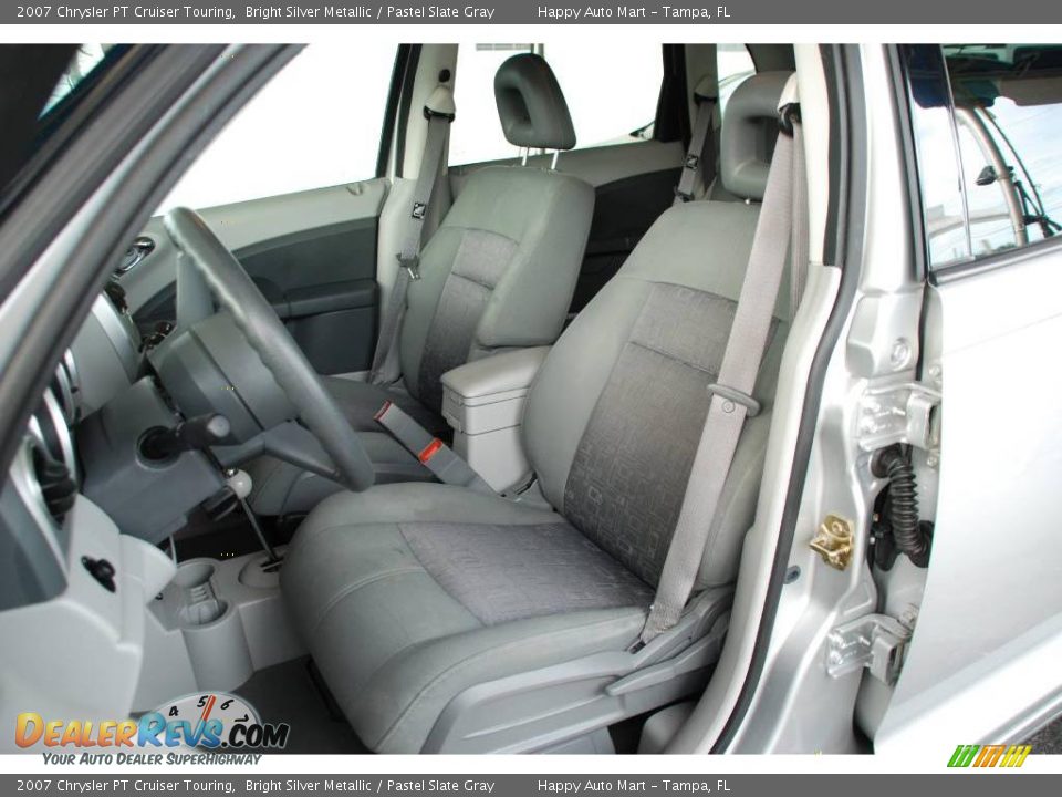 2007 Chrysler PT Cruiser Touring Bright Silver Metallic / Pastel Slate Gray Photo #16