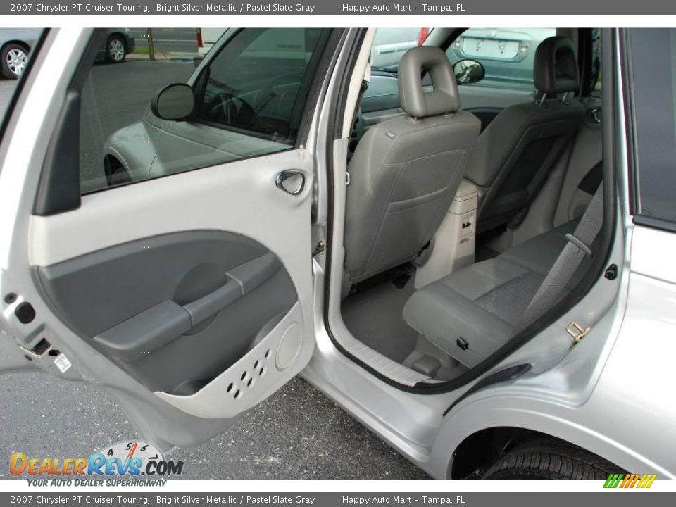 2007 Chrysler PT Cruiser Touring Bright Silver Metallic / Pastel Slate Gray Photo #20