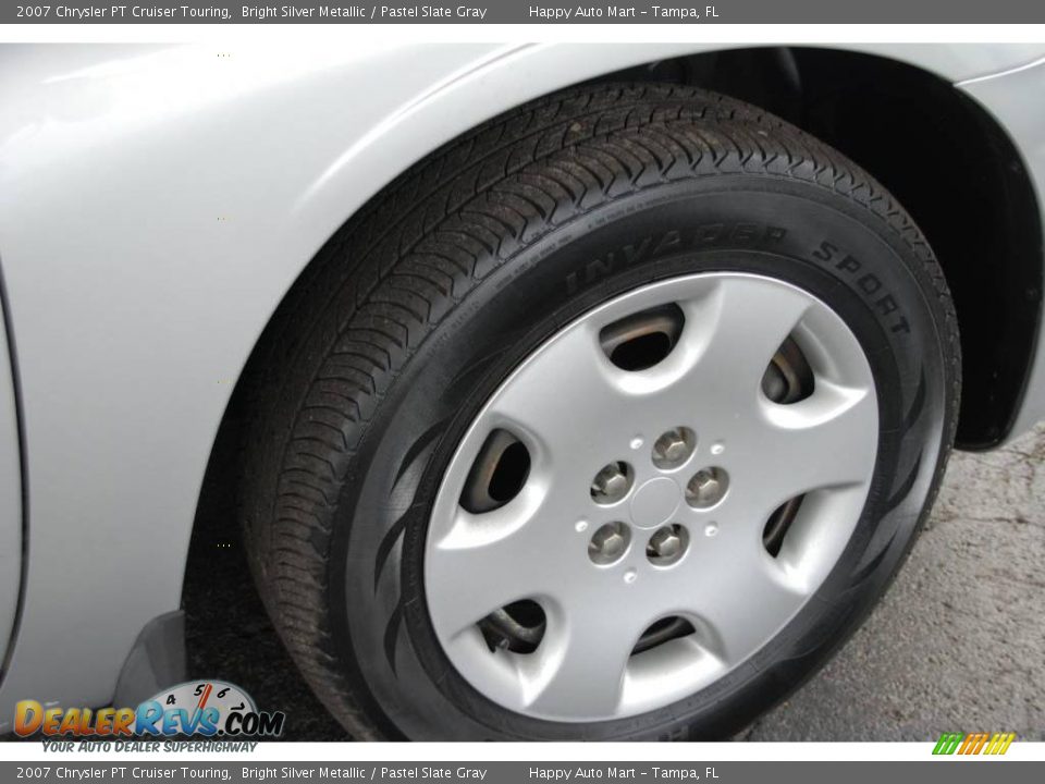 2007 Chrysler PT Cruiser Touring Bright Silver Metallic / Pastel Slate Gray Photo #24