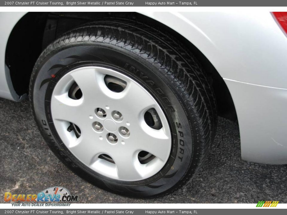 2007 Chrysler PT Cruiser Touring Bright Silver Metallic / Pastel Slate Gray Photo #25