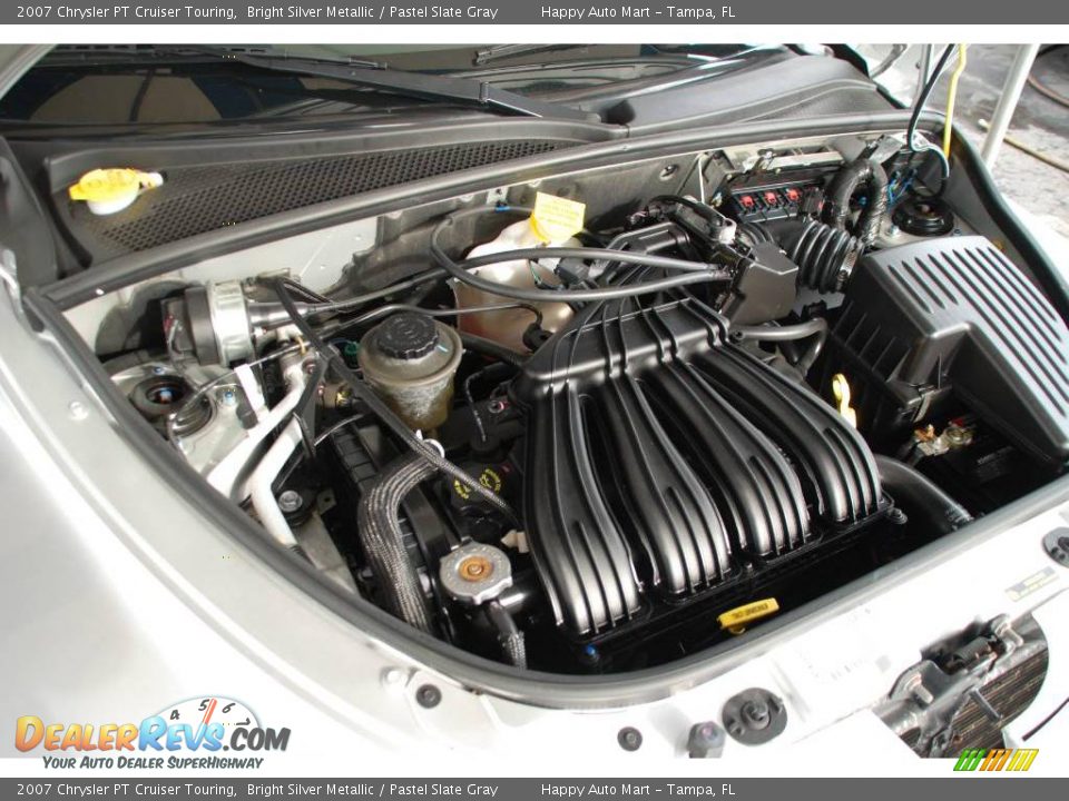 2007 Chrysler PT Cruiser Touring Bright Silver Metallic / Pastel Slate Gray Photo #26
