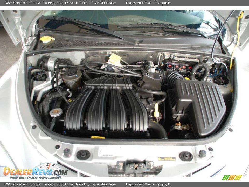 2007 Chrysler PT Cruiser Touring Bright Silver Metallic / Pastel Slate Gray Photo #27