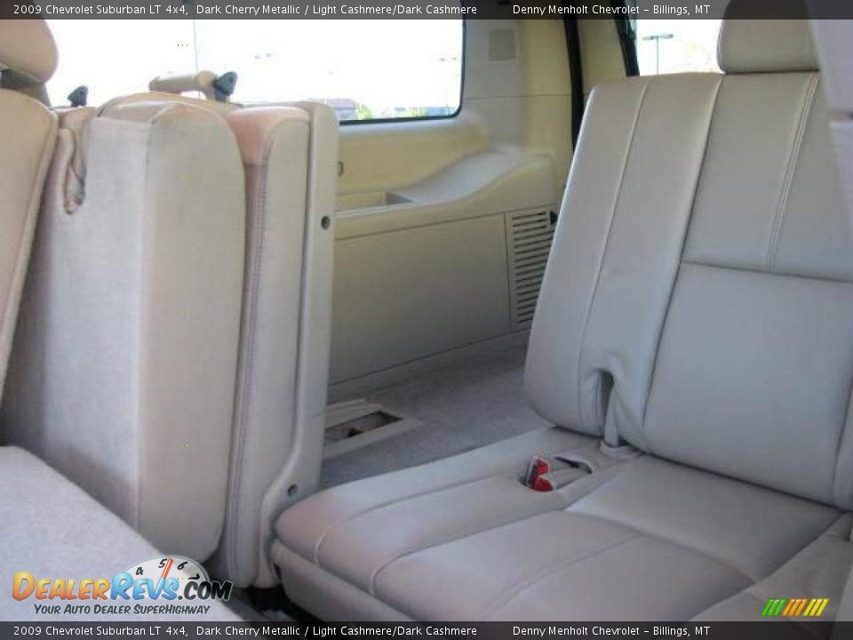 2009 Chevrolet Suburban LT 4x4 Dark Cherry Metallic / Light Cashmere/Dark Cashmere Photo #8