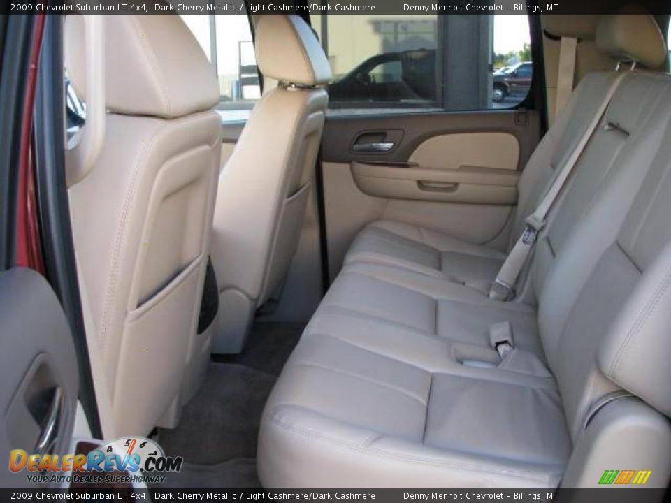 2009 Chevrolet Suburban LT 4x4 Dark Cherry Metallic / Light Cashmere/Dark Cashmere Photo #9
