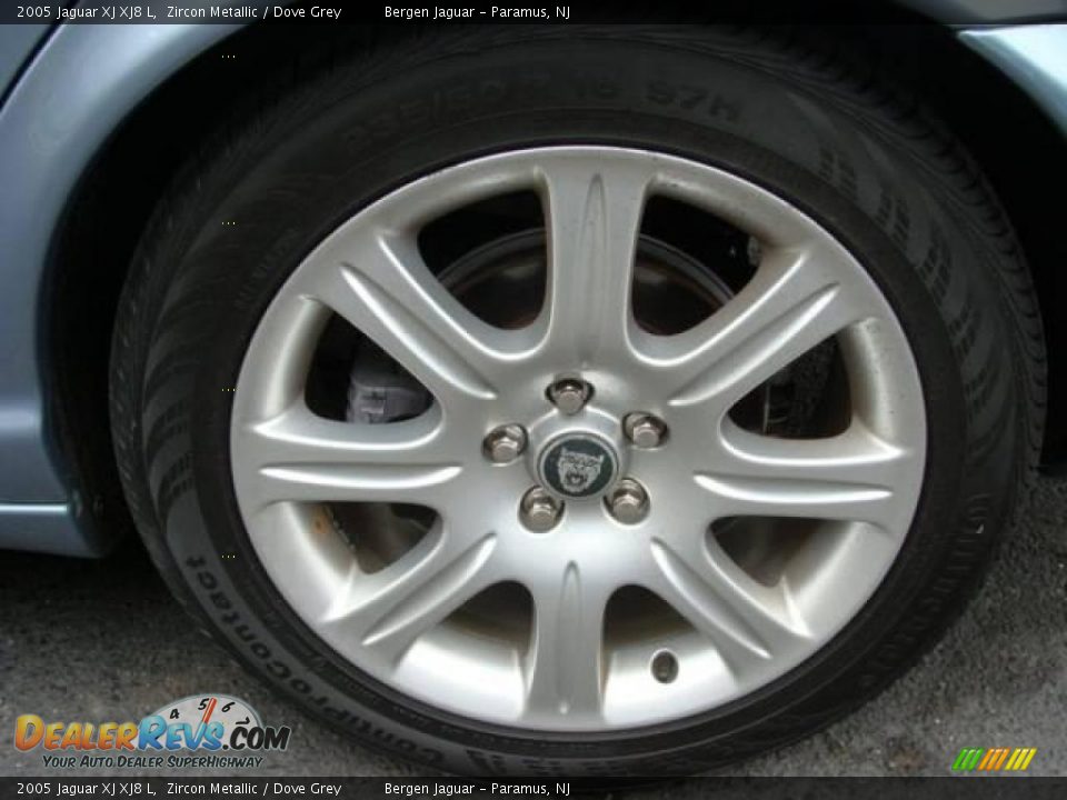 2005 Jaguar XJ XJ8 L Zircon Metallic / Dove Grey Photo #14