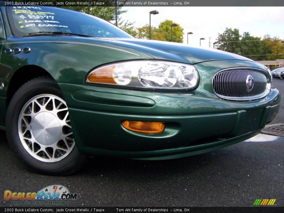 2003 Buick LeSabre Custom Jade Green Metallic / Taupe Photo #2