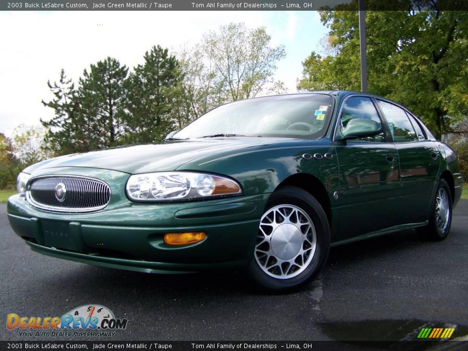 2003 Buick LeSabre Custom Jade Green Metallic / Taupe Photo #5