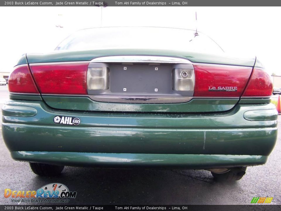 2003 Buick LeSabre Custom Jade Green Metallic / Taupe Photo #6