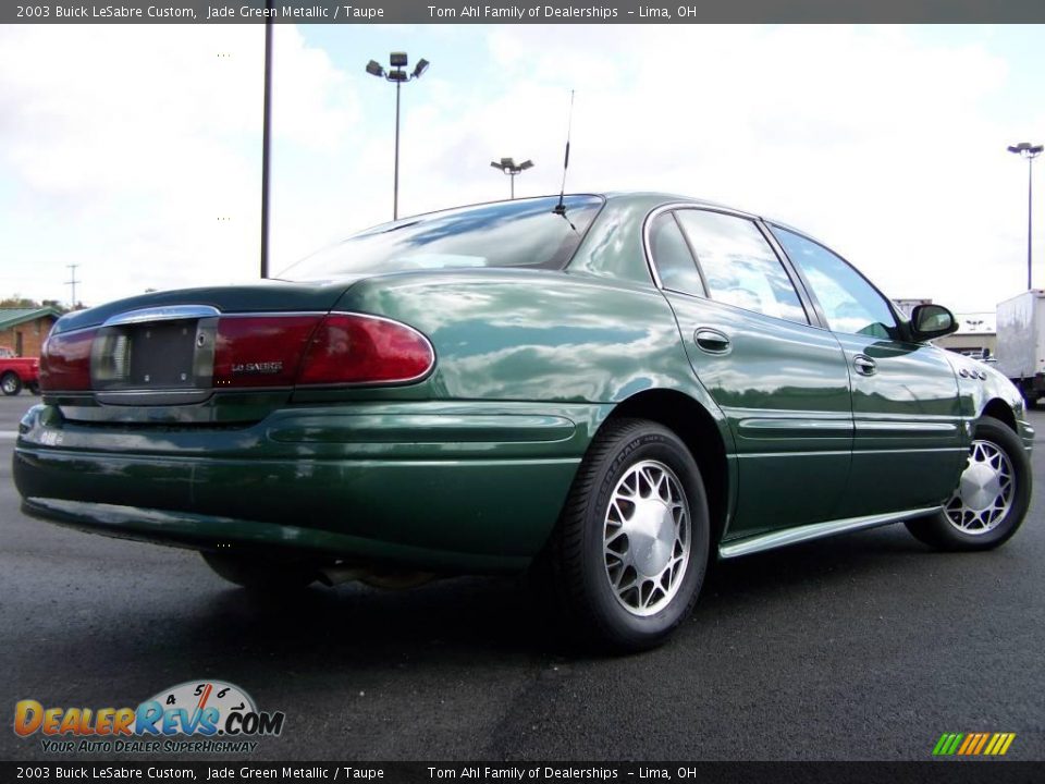 2003 Buick LeSabre Custom Jade Green Metallic / Taupe Photo #7