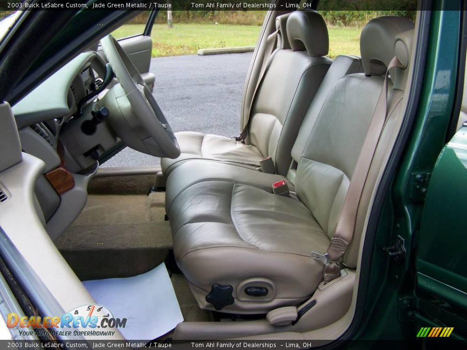 2003 Buick LeSabre Custom Jade Green Metallic / Taupe Photo #9