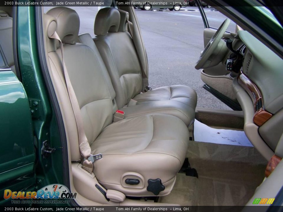 2003 Buick LeSabre Custom Jade Green Metallic / Taupe Photo #12