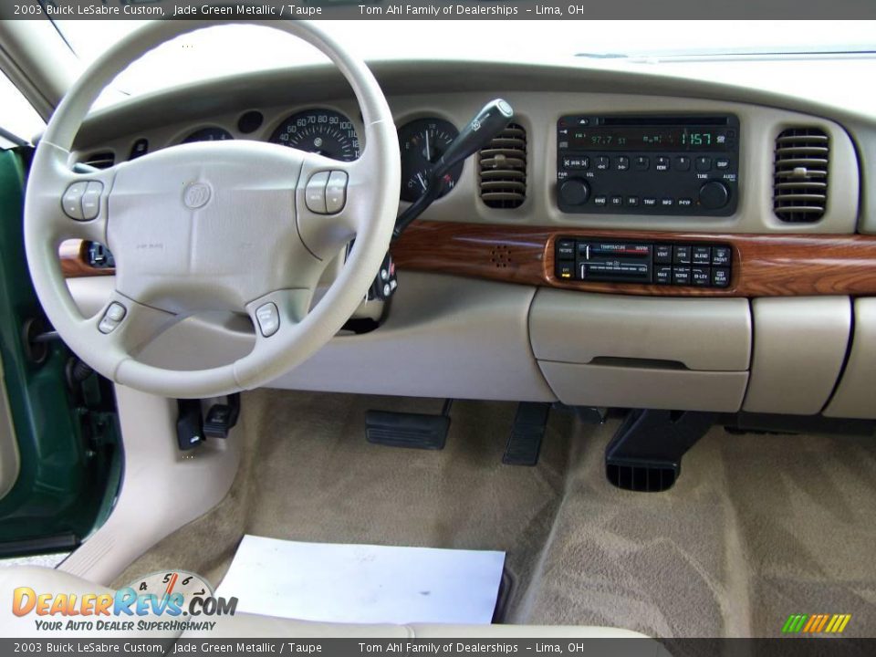 2003 Buick LeSabre Custom Jade Green Metallic / Taupe Photo #13