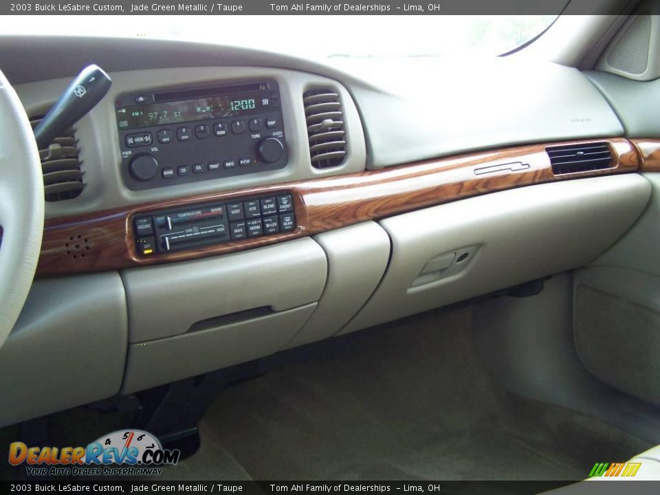 2003 Buick LeSabre Custom Jade Green Metallic / Taupe Photo #17