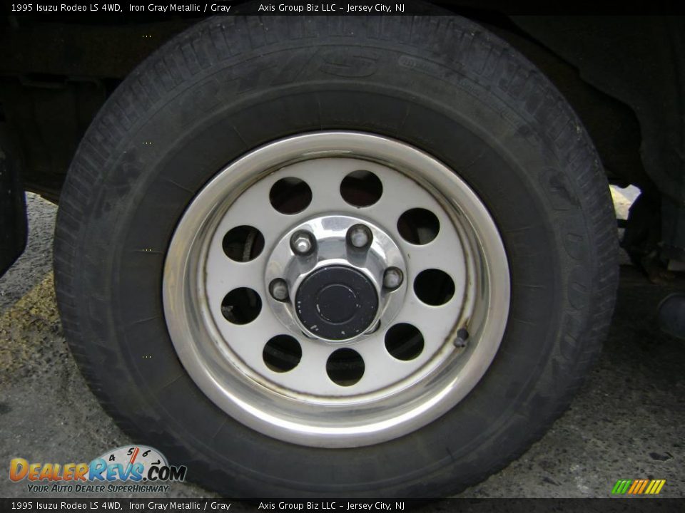 1995 Isuzu Rodeo LS 4WD Iron Gray Metallic / Gray Photo #16