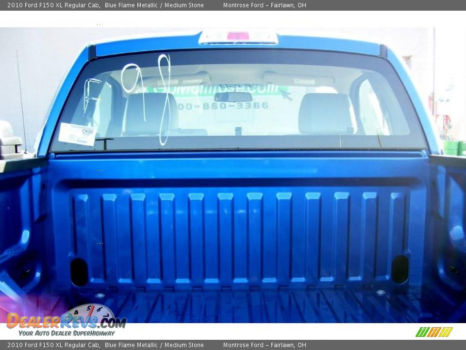2010 Ford F150 XL Regular Cab Blue Flame Metallic / Medium Stone Photo #3