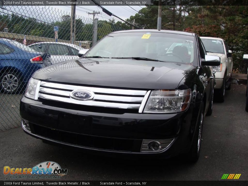 2009 Ford Taurus Limited Tuxedo Black Metallic / Black Photo #1