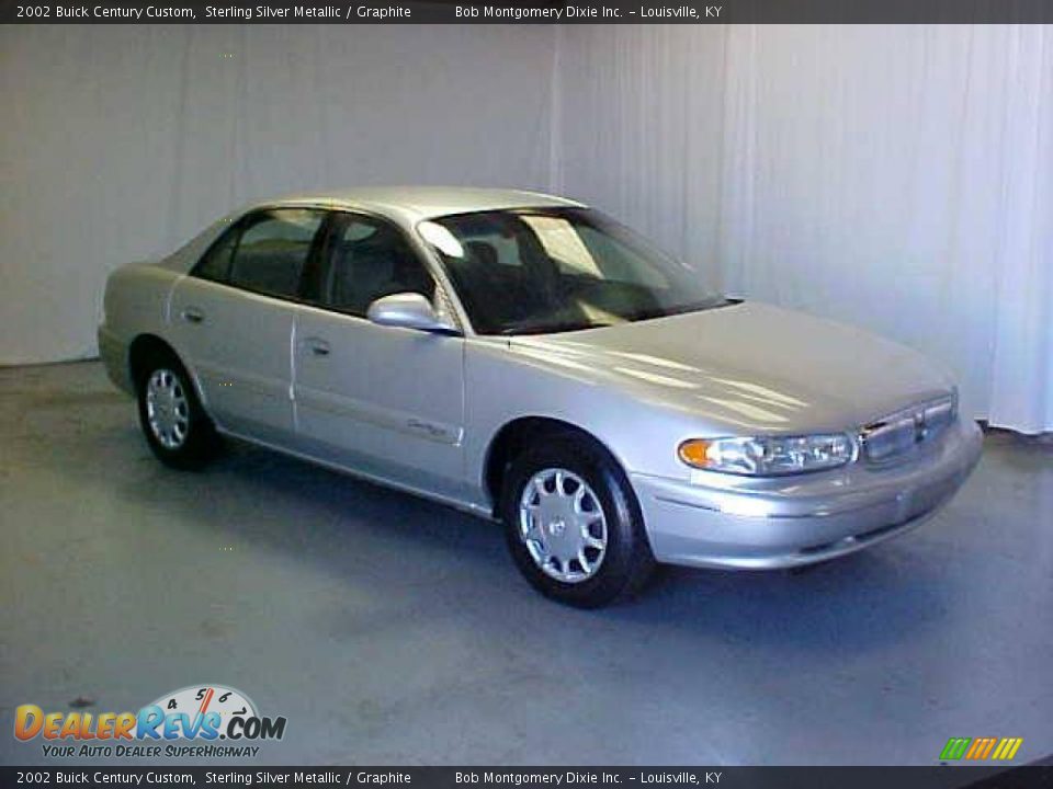 2002 Buick Century Custom Sterling Silver Metallic / Graphite Photo #1