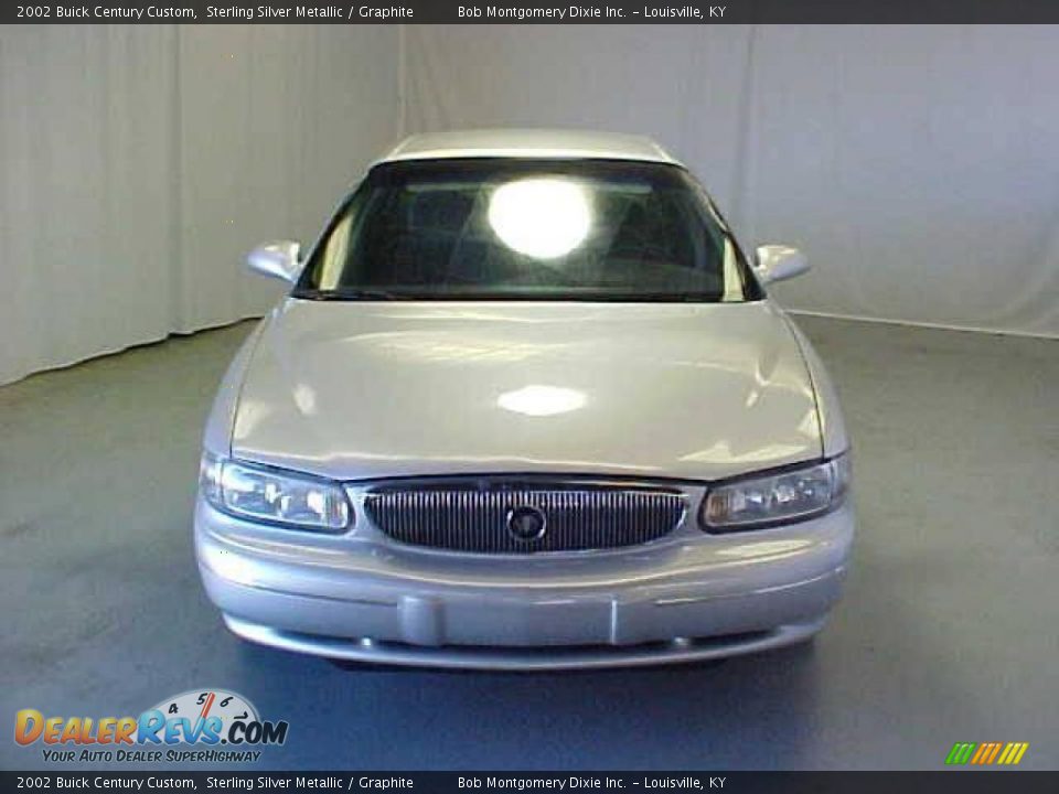 2002 Buick Century Custom Sterling Silver Metallic / Graphite Photo #2