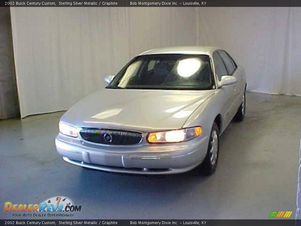 2002 Buick Century Custom Sterling Silver Metallic / Graphite Photo #3