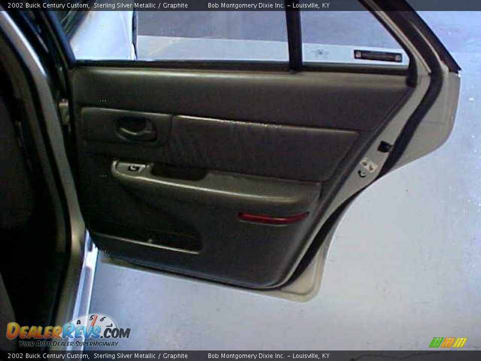 2002 Buick Century Custom Sterling Silver Metallic / Graphite Photo #10