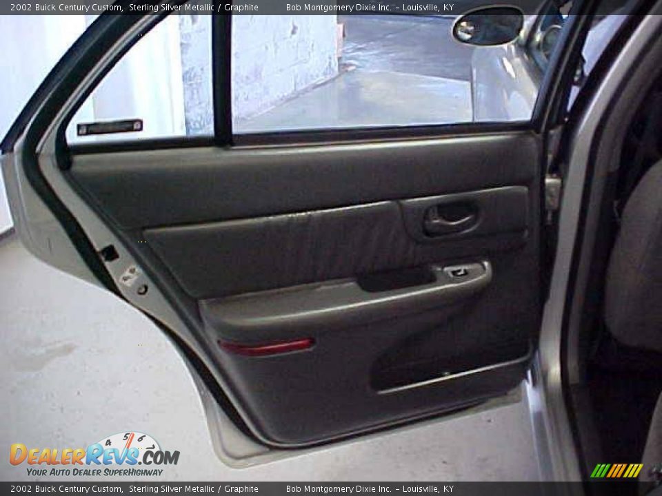 2002 Buick Century Custom Sterling Silver Metallic / Graphite Photo #16