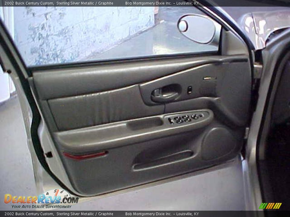 2002 Buick Century Custom Sterling Silver Metallic / Graphite Photo #18