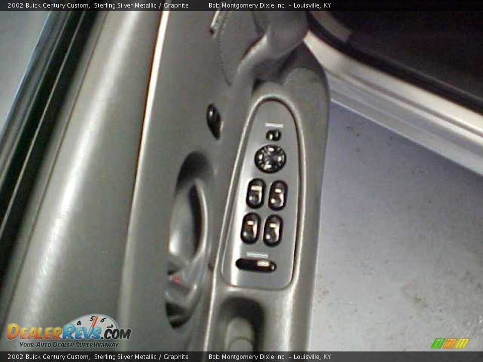2002 Buick Century Custom Sterling Silver Metallic / Graphite Photo #19