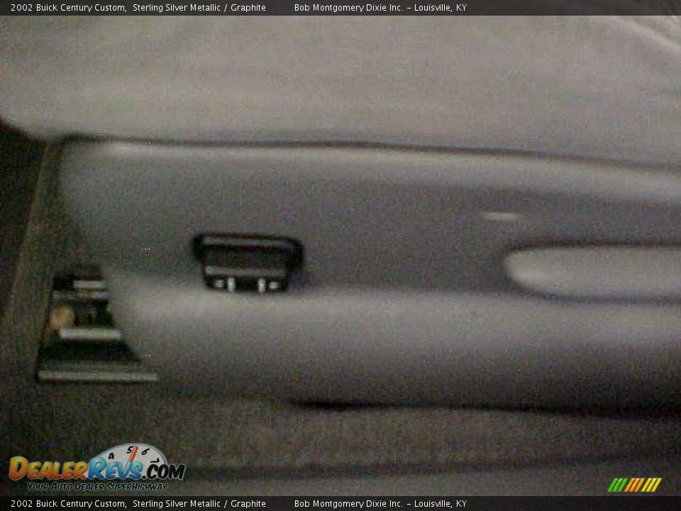 2002 Buick Century Custom Sterling Silver Metallic / Graphite Photo #20