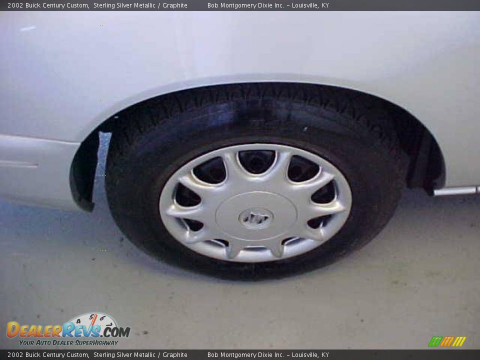 2002 Buick Century Custom Sterling Silver Metallic / Graphite Photo #25
