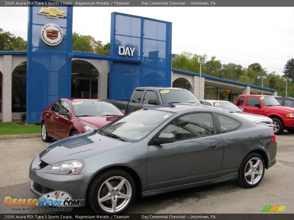 2006 Acura RSX Type S Sports Coupe Magnesium Metallic / Titanium Photo #1