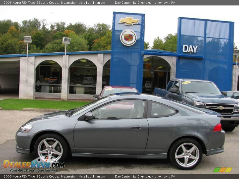 2006 Acura RSX Type S Sports Coupe Magnesium Metallic / Titanium Photo #2